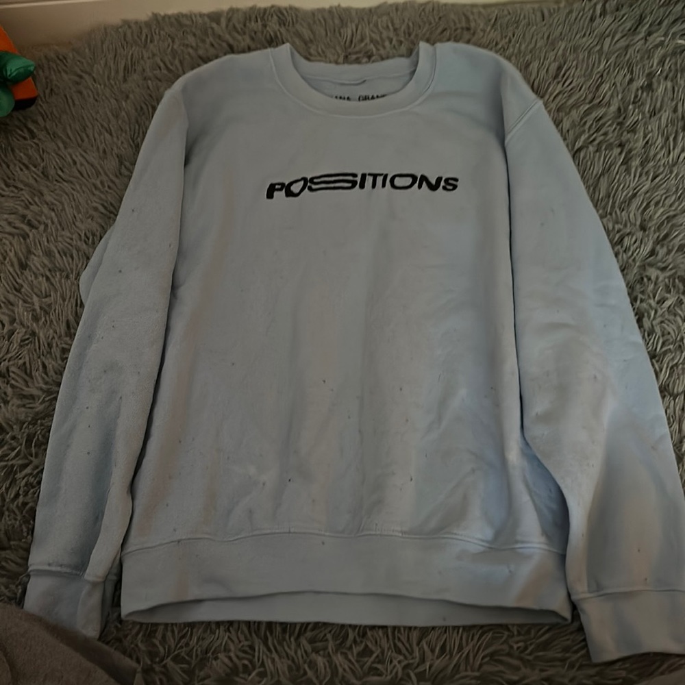 Ariana Grande Rare Positions Sweatshirt!
